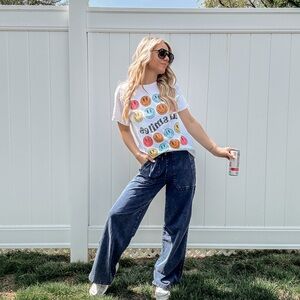 All Smiles Oversized Tee